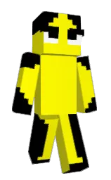 bird flower and yellow Minecraft skin — Classic model — first worn by MrMaskXD