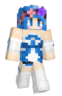 Front of Wsliver's skin