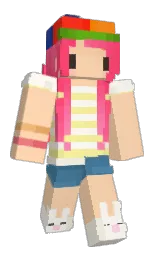 Slim Minecraft skin