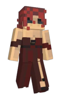 Front of Squarea's skin