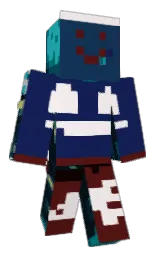 black pearl and tarawera Minecraft skin — Classic model