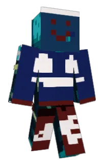 Front of Minecraft skin