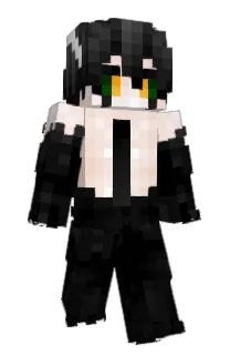 Front of Kurohero's skin