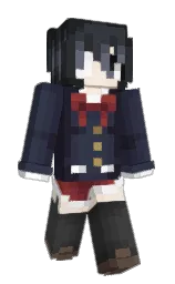 Bear27300's Minecraft skin wearing the Menace cape