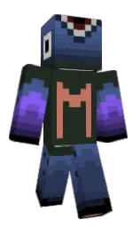 heavy metal and east bay Minecraft skin — Classic model