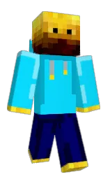 Wafflypage78's Minecraft skin wearing the Migrator cape