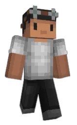 Kez's Minecraft skin wearing the Migrator cape