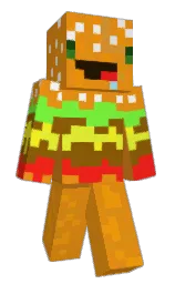 black and golden bell Minecraft skin — Classic model — first worn by burhagr