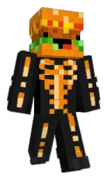 TheBiggestBurger's Minecraft skin wearing the Pan cape