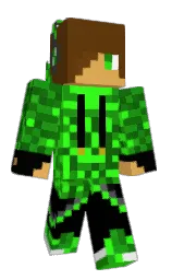 GoldenSaw's Minecraft skin wearing the Migrator cape