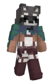 Front of kantje's skin