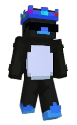Supermanek7's Minecraft skin wearing the Pan cape