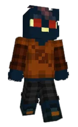 firefly and antique bronze Minecraft skin — Slim model — first worn by Itzcyxapik