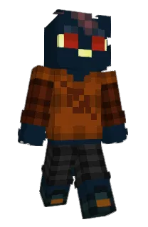 Front of Itzcyxapik's skin