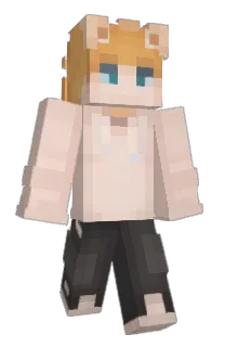 Front of Minecraft skin