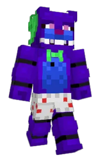 Front of FUNle's skin