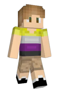 Front of Minecraft skin