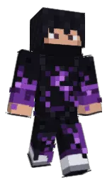 woodsmoke and steel gray Minecraft skin — Classic model