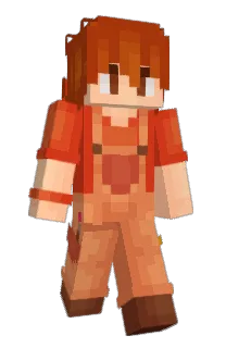 Front of calxie's skin