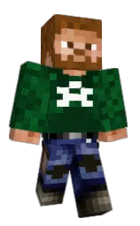 THE__PUNISHER___'s Minecraft skin wearing the 15th Anniversary cape