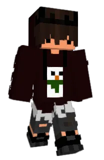 Front of Fazenox's skin