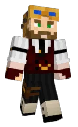 OparoZ's Minecraft skin wearing the 15th Anniversary cape