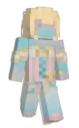 Slim Minecraft skin