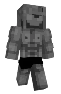 Front of crallis's skin