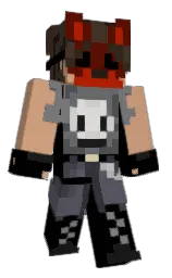 my pink and black Minecraft skin — Classic model — first worn by chaosfurby