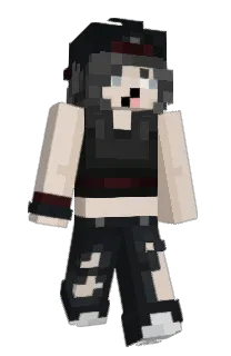 Front of Kayphooey's skin