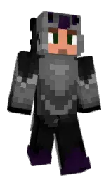 VanillaPie's Minecraft skin wearing the Aurora cape