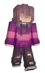 ShadeGlass's Minecraft skin wearing the Follower's cape