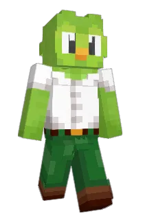 Front of Minecraft skin