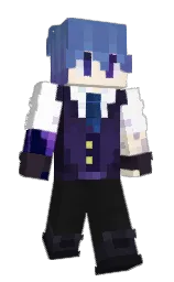 ExoticMonke's Minecraft skin wearing the Follower's cape