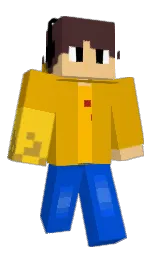 selective yellow and corn Minecraft skin — Classic model — first worn by Anmocha