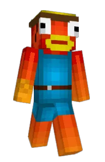Front of Minecraft skin
