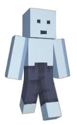 Legiana's Minecraft skin wearing the Pan cape