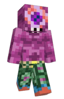 Front of Minecraft skin
