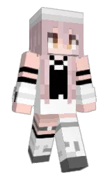 Driver's Minecraft skin wearing the Minecraft Experience cape