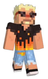 g0ldpil0t's Minecraft skin wearing the Menace cape