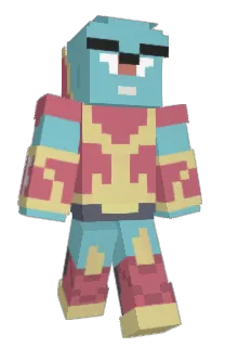 Front of Sacioales's skin