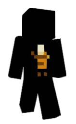 CRUMBLEJ0N's Minecraft skin wearing the Pan cape