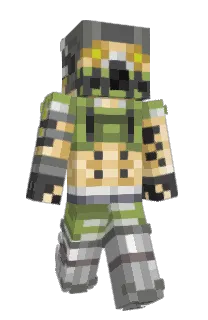 Front of Minecraft skin