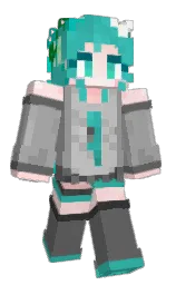dove gray and silver chalice Minecraft skin — Slim model — first worn by Qi_k