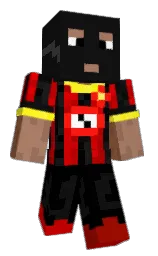 Plafton's Minecraft skin wearing the Pan cape