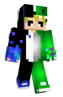 Front of NuTMy's skin