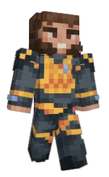 river bed and outer space Minecraft skin — Classic model — first worn by ArmoredAvenger05