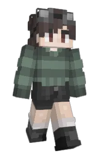 Front of concernedegg's skin