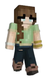 Opalwolf459's Minecraft skin wearing the Pan cape