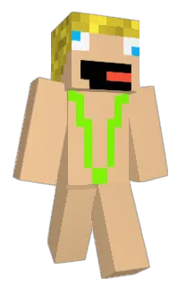 Front of Minecraft skin